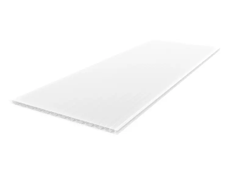 Polycarbonat in matt für Terrassenüberdachung, Carport oder Wintergarten