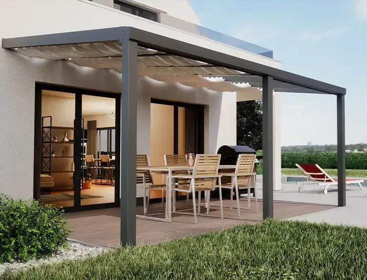 Terrassenüberdachung für Einfamilienhaus oder Reihenhaus aus Baden Württemberg Spaichingen Villingen-Schwenningen